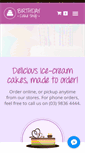 Mobile Screenshot of birthdaycakeshop.com.au
